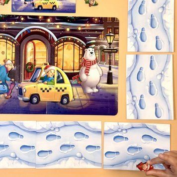 Игра на развитие памяти и внимания &laquo;Кто был на улице?&raquo; ПСД294 фото