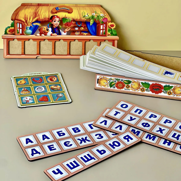 Деревянная детская развивающая игра "Ребус" ПСД209 фото
