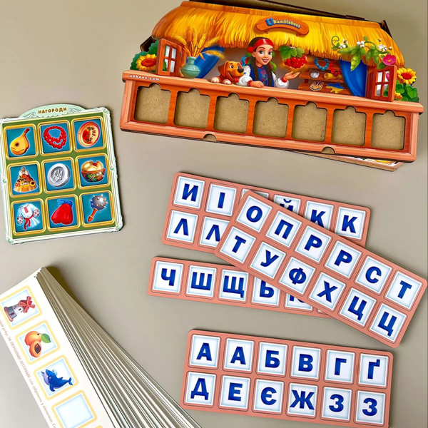 Деревянная детская развивающая игра "Ребус" ПСД209 фото